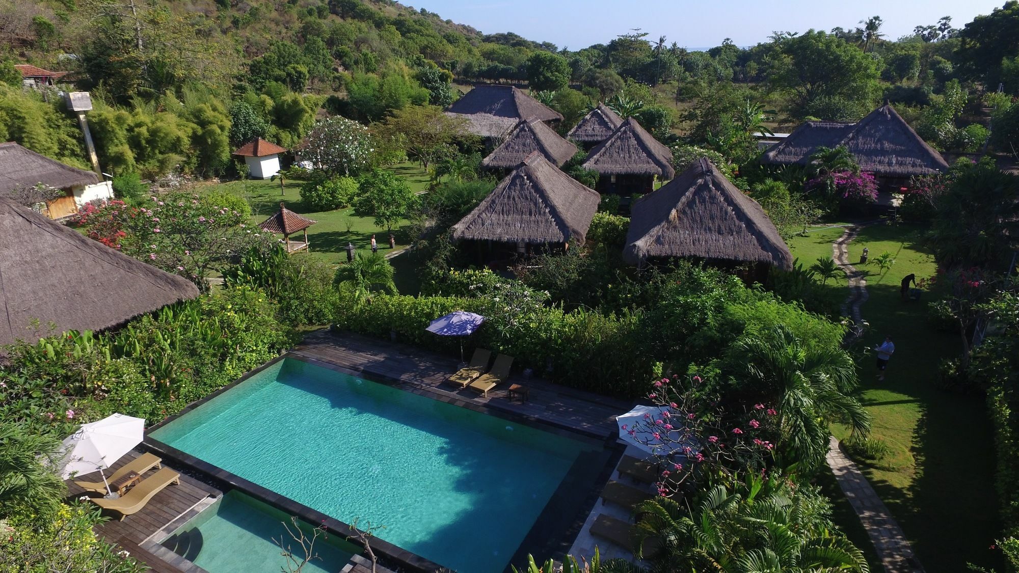 Sunia Loka Bungalows & Dive Center Pemuteran Buitenkant foto