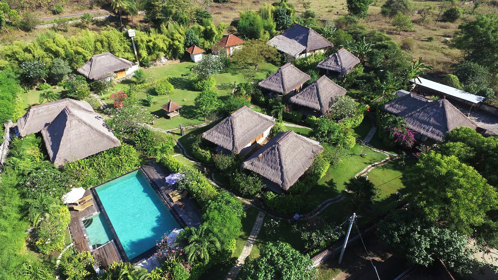 Sunia Loka Bungalows & Dive Center Pemuteran Buitenkant foto